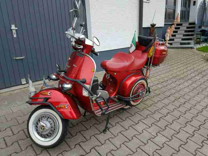 Vespa PX 200 ( Piaggio ) BJ 1984 ,mit vielen Umbauten,Tüv 4.2020