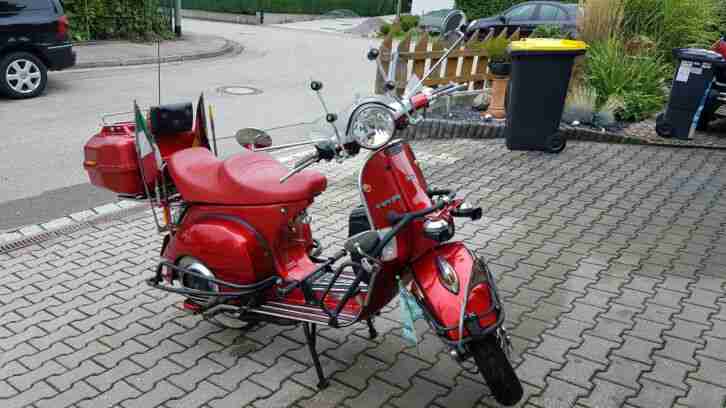 Vespa PX 200 ( Piaggio ) BJ 1984 ,mit vielen Umbauten,Tüv 4.2020