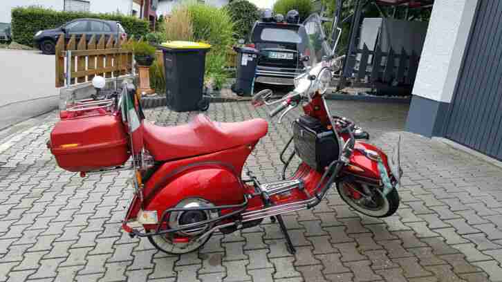 Vespa PX 200 ( Piaggio ) BJ 1984 ,mit vielen Umbauten,Tüv 4.2020