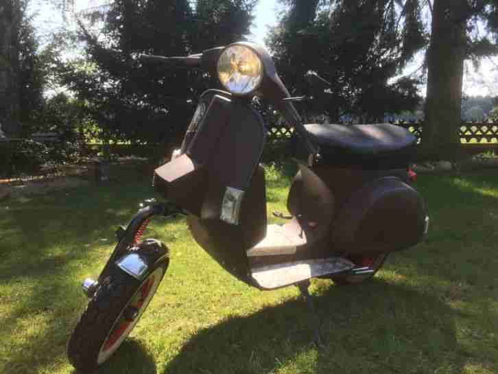 Vespa PX 80 mit 139er Malossi im Hot-Rod-Style
