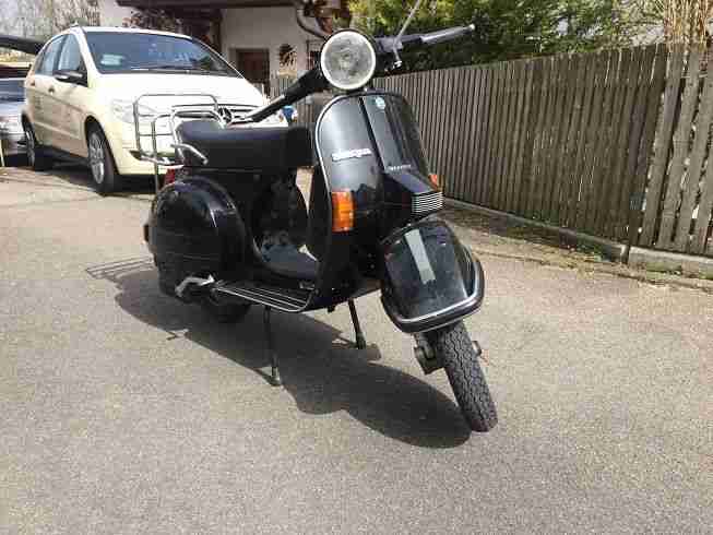 Vespa PX 80, schwarz, Originalzustand, rostfrei, TÜV neu, voll fahrbereit