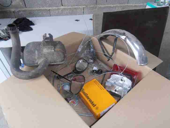 Vespa PX80 P80X mit 139ccm Malossi 24 SI Breitreifen Bitubo