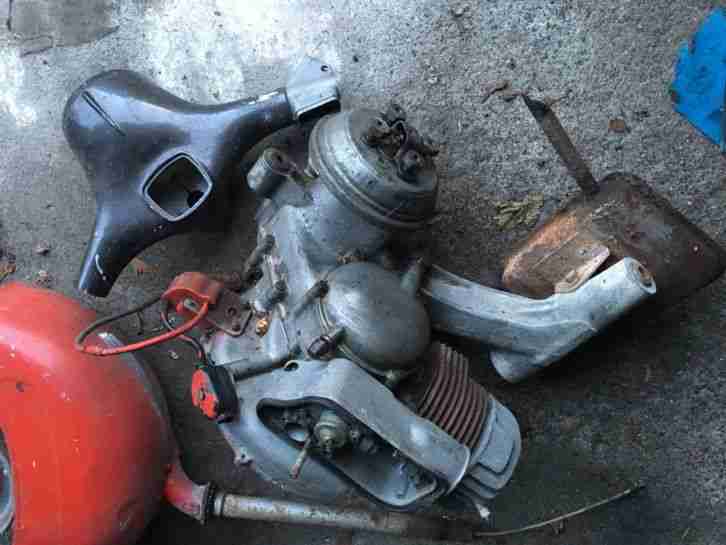 Vespa Piaggio 125 VNB5T, Original, Zerlegt Bausatz gesandstrahlt