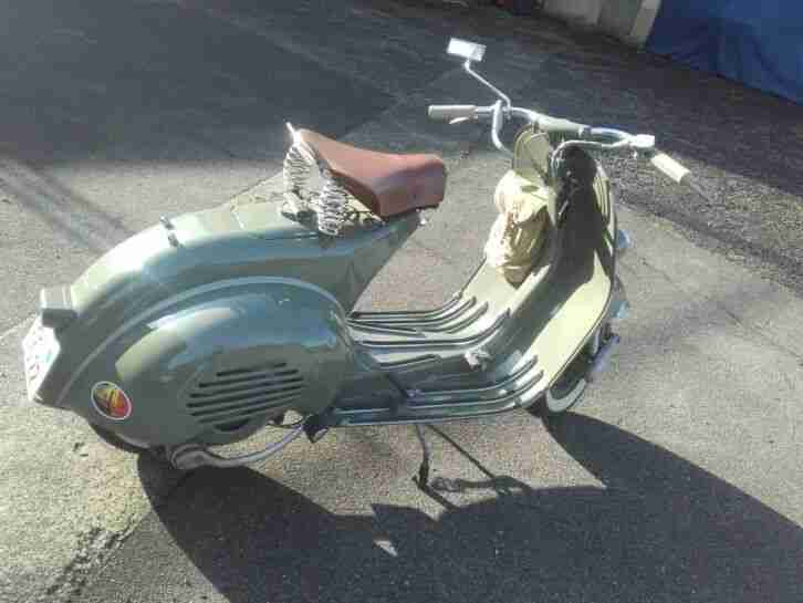 Vespa Piaggo Faro Basso 125 Oldtimer Roller Moped Motorrad