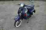 Vespa Pk 50 Bj.84 blau 4 Gang Handschaltung