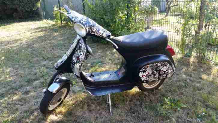 Vespa Roller PK 50 XL mit 130 ccm Tuning Einzelstück, lackiert, foliert, getunt