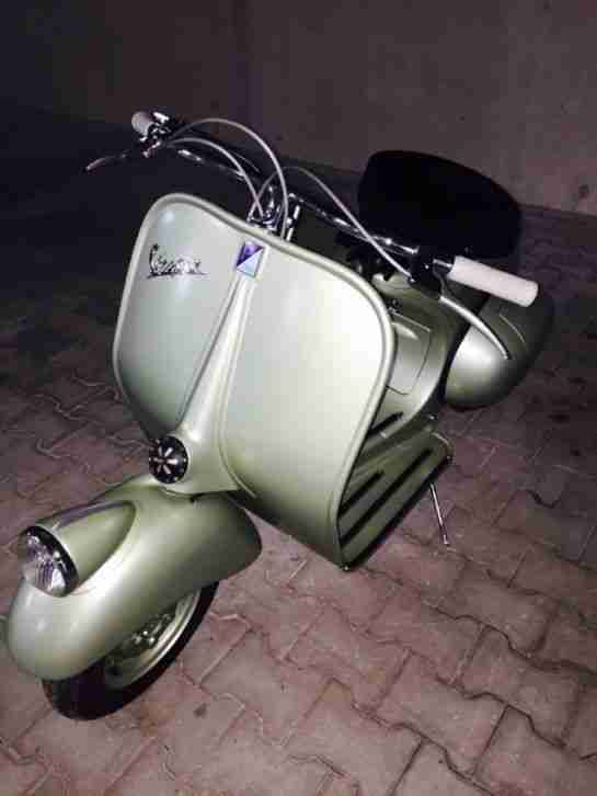 Vespa V1 Faro Basso 1948
