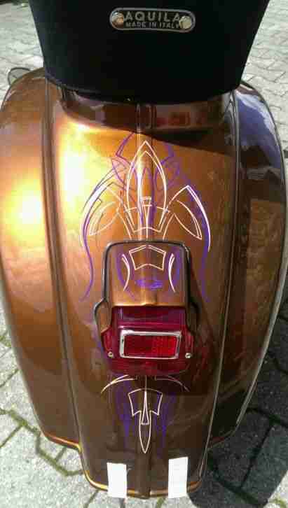 Vespa V50 1.Serie Bj.64 Pokalsieger-Edelrestauration-Sonntagsfahrzeug