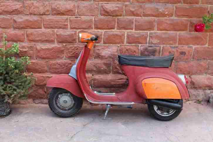 Vespa V50 Elestart, Spezial von 1976. Läuft, schnell!