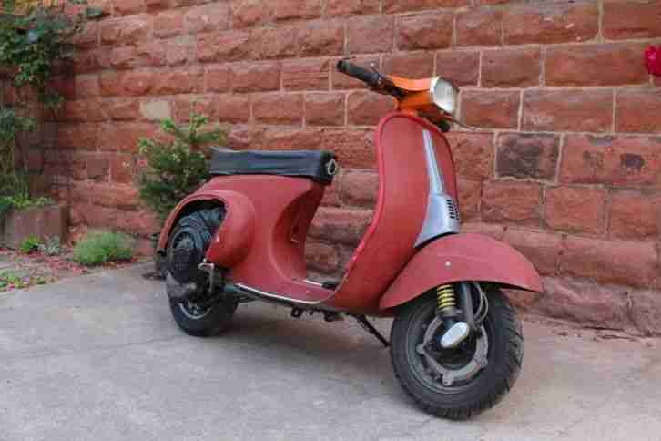 Vespa V50 Elestart, Spezial von 1976. Läuft,