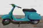 Vespa V50 N L R restauriert. Turchese Max