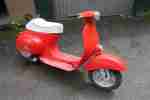 Vespa V50N rot, Baujahr 1976