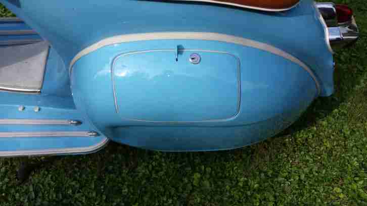Vespa VNB 4, BJ 63, 3 Gang, 125ccm, blau, restauriert