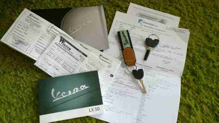 Vespa lx 50 1Jahr alt m. Versicherung