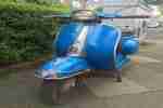 Vespa v50 Spezial O Lack Chinablau 402