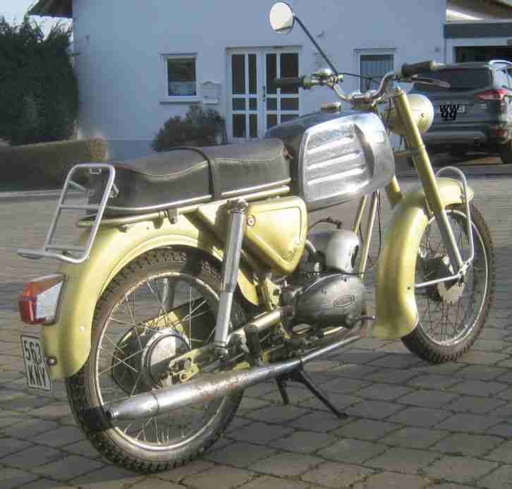 Victoria Zweirad Union DKW Sport Moped, Oldtimer Typ 139, Bj. 68, für Bastler