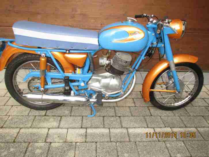 Vorläufer der Ducati Königswelle: Aurea 125, Bj. 1960, restauriert, fahrbereit