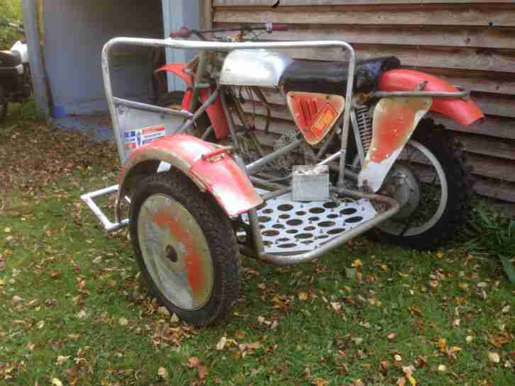 WASP Norton Rahmen Gespann Gelände Seitenwagen Sidecar | Triumph Vincent BSA Alu