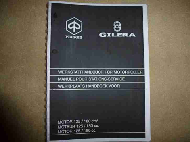 WERKSTATTHANDBUCH GILERA RUNNER 125/180ccm