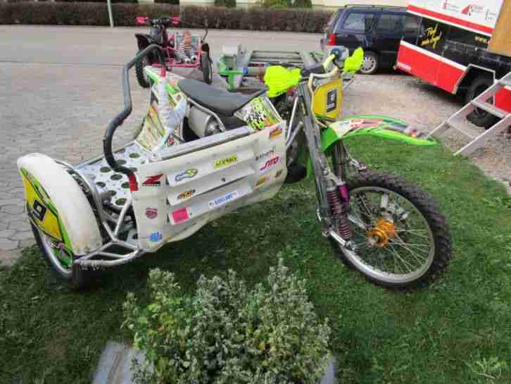 WHT Bj.2013, Motocross Gespann Seitenwagen zabel mth eml wsp vmc wasp sidecar