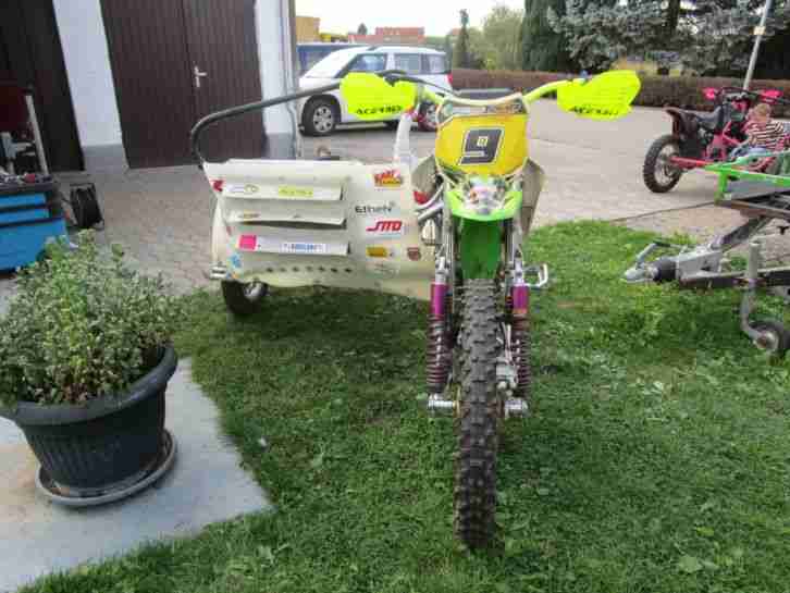 WHT Bj.2013, Motocross Gespann Seitenwagen zabel mth eml wsp vmc wasp sidecar