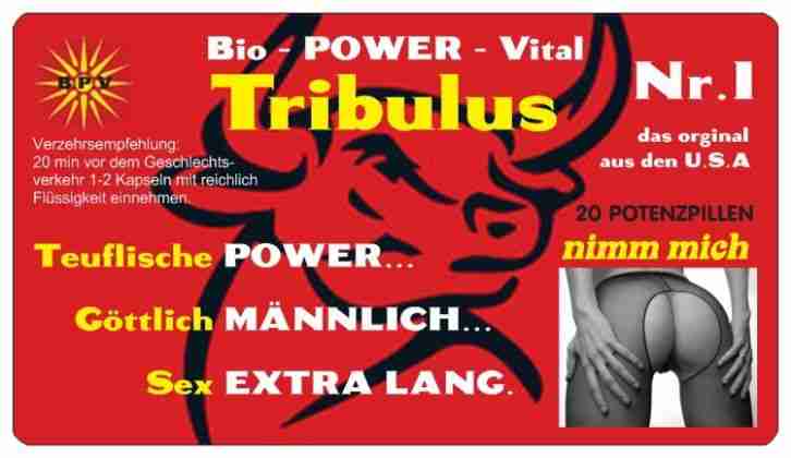 WOW DIE Nr.1 UNTER DEN POTENZPILLEN TRIBULUS 20 Stk.SEX POWER EXTREM LANG
