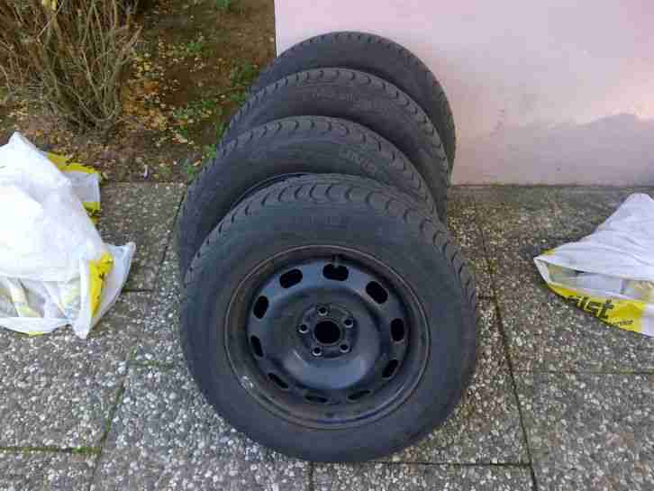 WR auf Felgen, Gr. 195 /65/15 T 6Jx15H2 ET38