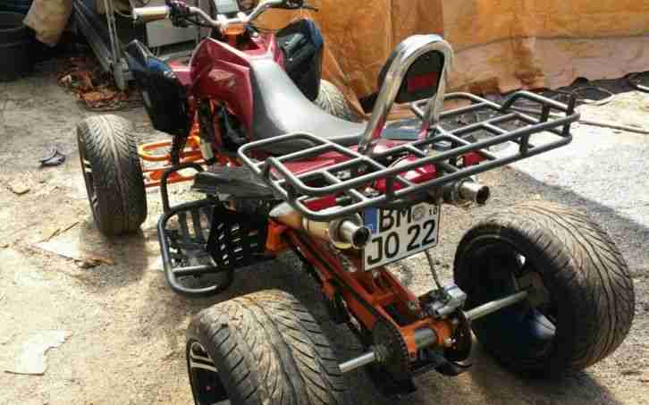 Wanjin 250 cc Quad mit fernstart und alarm 1300 km