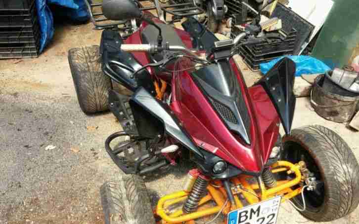 Wanjin 250 cc Quad mit fernstart und alarm 1300 km