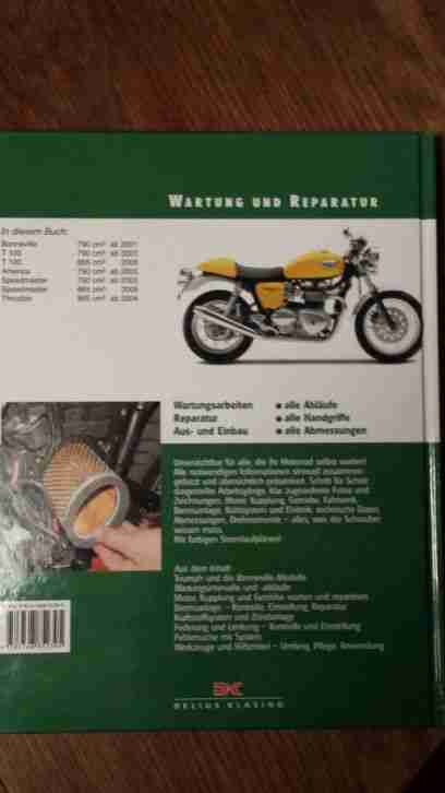 Wartung und Reparatur TRIUMPH