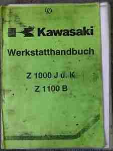 Werkstatthandbuch Kawasaki