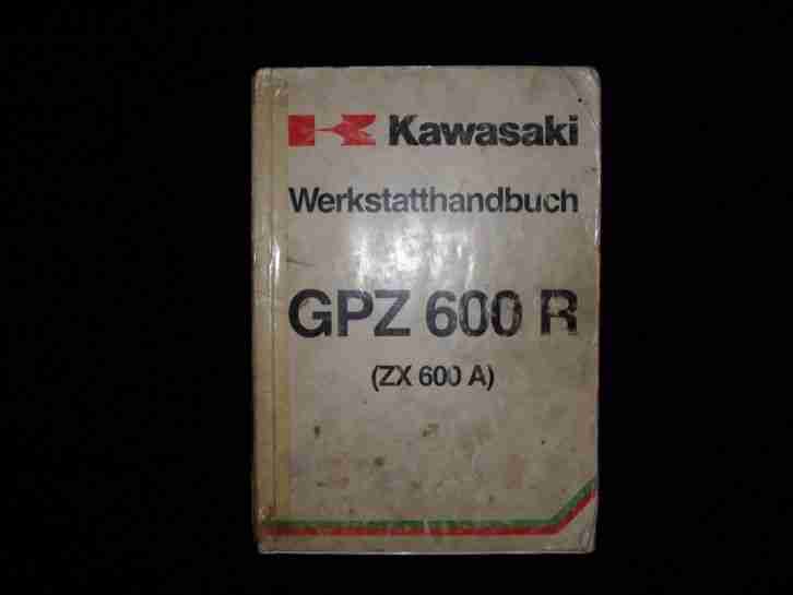 Werkstatthandbuch Kawasaki GPZ 600 R ZX 600A