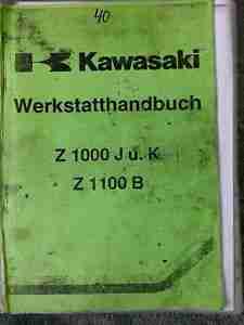 Werkstatthandbuch Kawasaki Z