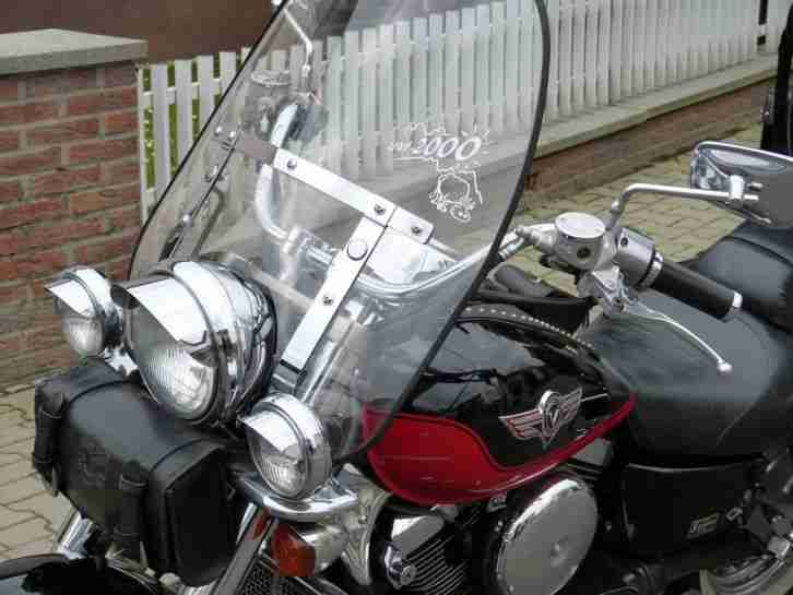 Wundereschöne Kawasaki Vulkan 1500 Bj.1996 nur 41.000 km viel Chrom Top Zusatnd