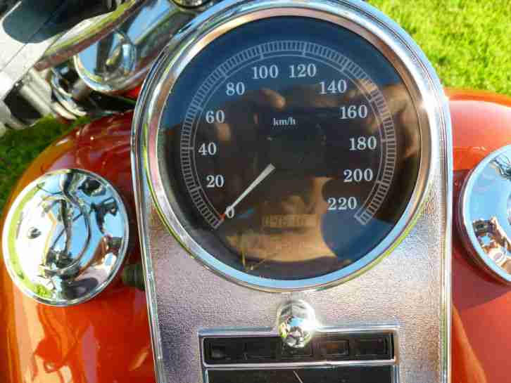 Wunderschöne Harley Davidson EVO Heritage metallic 1999,viele Extras