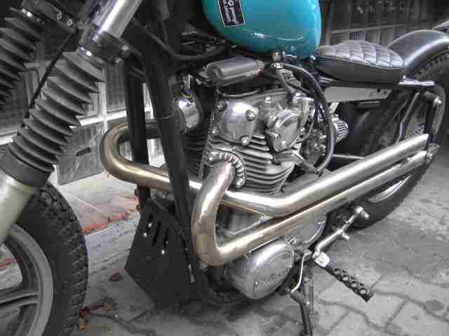 XS 650 SE Chopper Umbau oldschool Bobber only kick