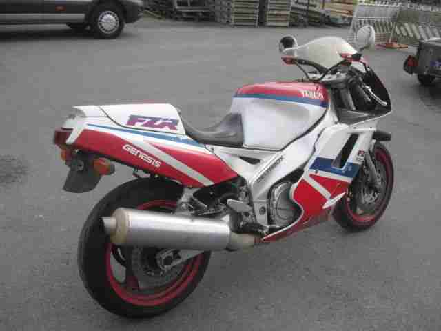 YAMAHA FZR 1000 GENESIS TÜV 04 - 2018 hat alle DEUTSCHEN Papiere LÄUFT und FÄHRT