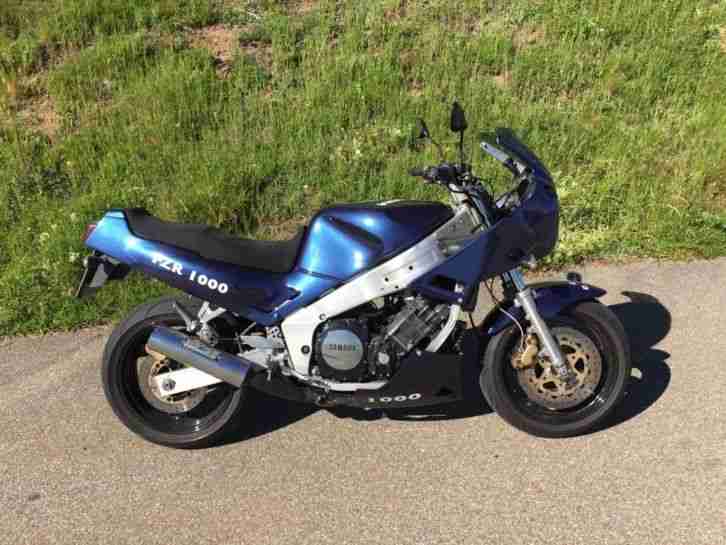 YAMAHA FZR 1000 GUT ERHALTEN WENIG KM TÜV WIRD KOSTENLOSNEU GEMACHT NACH GEBOT