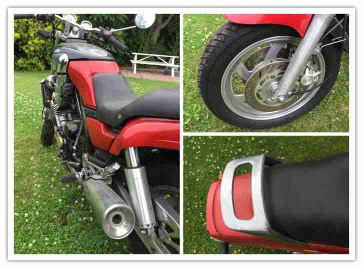 YAMAHA FZX 750 rot Motorrad Bike Scheunenfund an Bastler Teileträger 95 PS