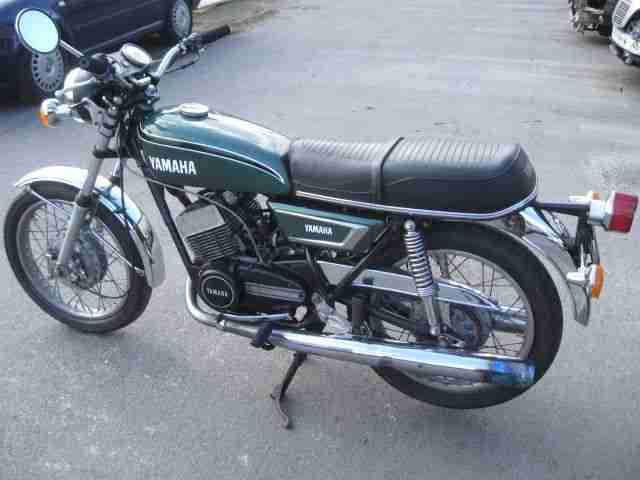 YAMAHA RD 250 Typ DS7 aus 1973 gut erhalten 2 Hand mit KFZ Brief und Schlüssel