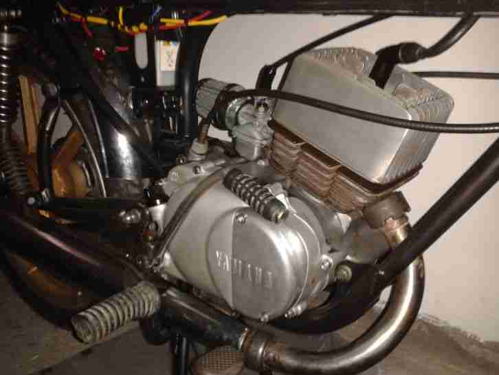 YAMAHA RD 50 M 2EO Teilrestauriert Roller Moped Kleinkraftrad Oldtimer