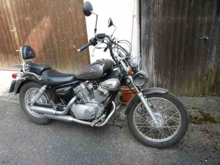 YAMAHA Virago , schwarz, 125 ccm, nur ca. 9300km --> TÜV NEU