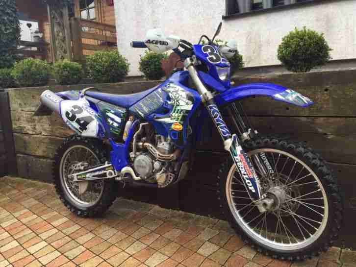 YAMAHA WR250f Bj 2003 4-Takt 42PS mit viel Zubehör, TÜV 2017