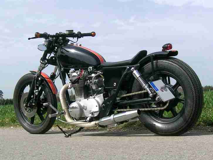 YAMAHA XS 650 - Bobber Old School Umbau 'brat style'