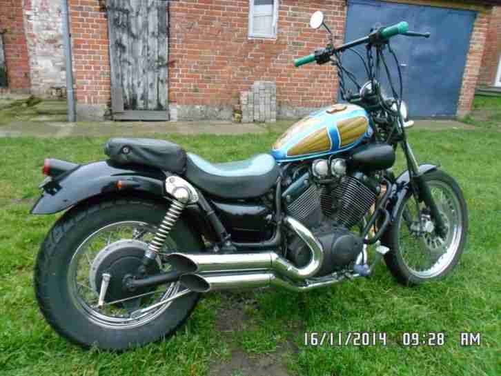 YAMAHA XV 535 VIRAGO CUSTOM CHOPPER 24000 Km Gelaufen !!!!