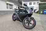 YZF R125 schwarz matt Super Zustand