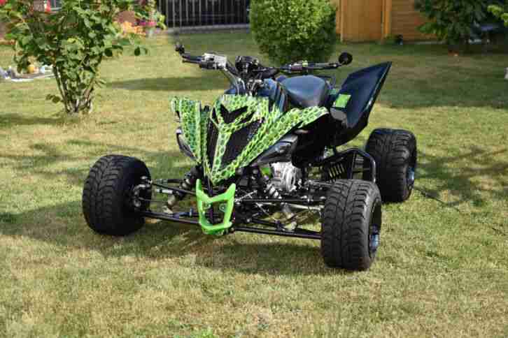 YFM 700R SE, Supermoto Umbau, Airbrush Lackierung