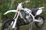 YZ250F Crossbike mit viel Zubehör reines