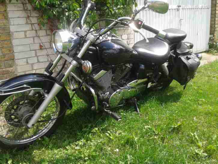 Yamaha 125 Drag Star XVS - EZ 03/2002 - 25.180 km - Chopper - mit Taschen