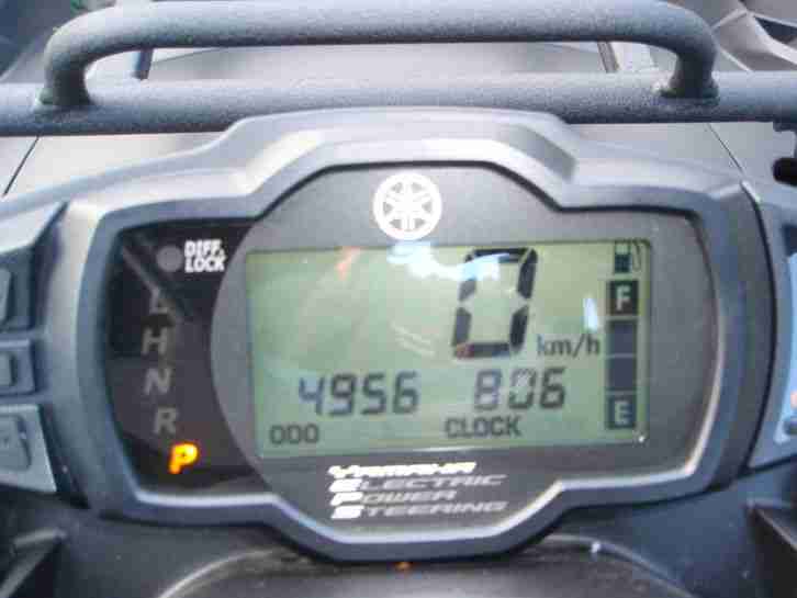 Yamaha ATV Quad Grizzly 700EPS LOF, Allrad, Erstzulassung 06.03.2014